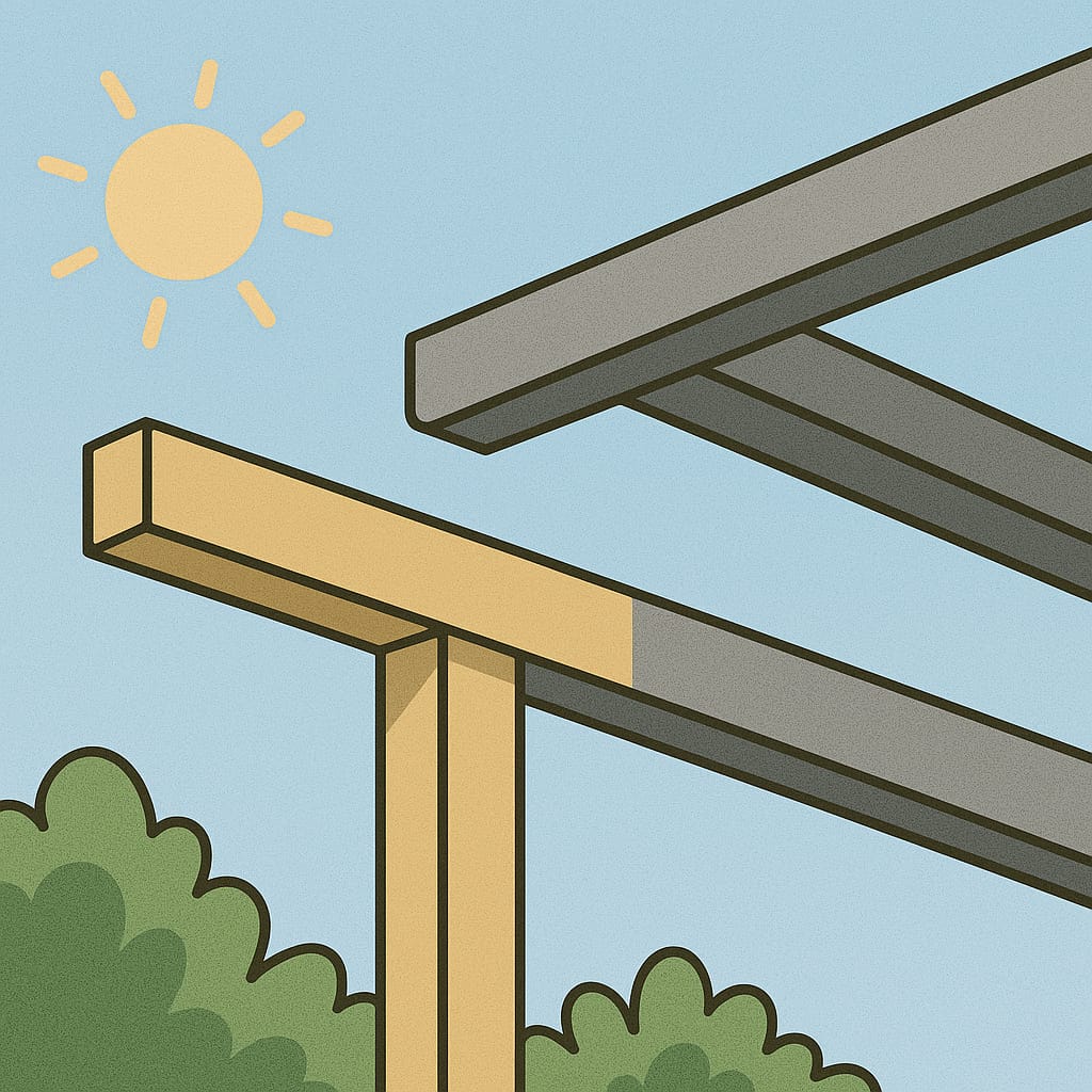 Why Did Your Modular Pergola Lose Its Color? The Truth About UV Effects